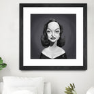 Bette Davis by Rob Snow on GIANT ART - gray digital painting