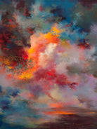 Sunset (#7004) by Rikka Ayasaki on GIANT ART - orange digital painting