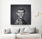 Steve McQueen by Rob Snow on GIANT ART - gray digital painting