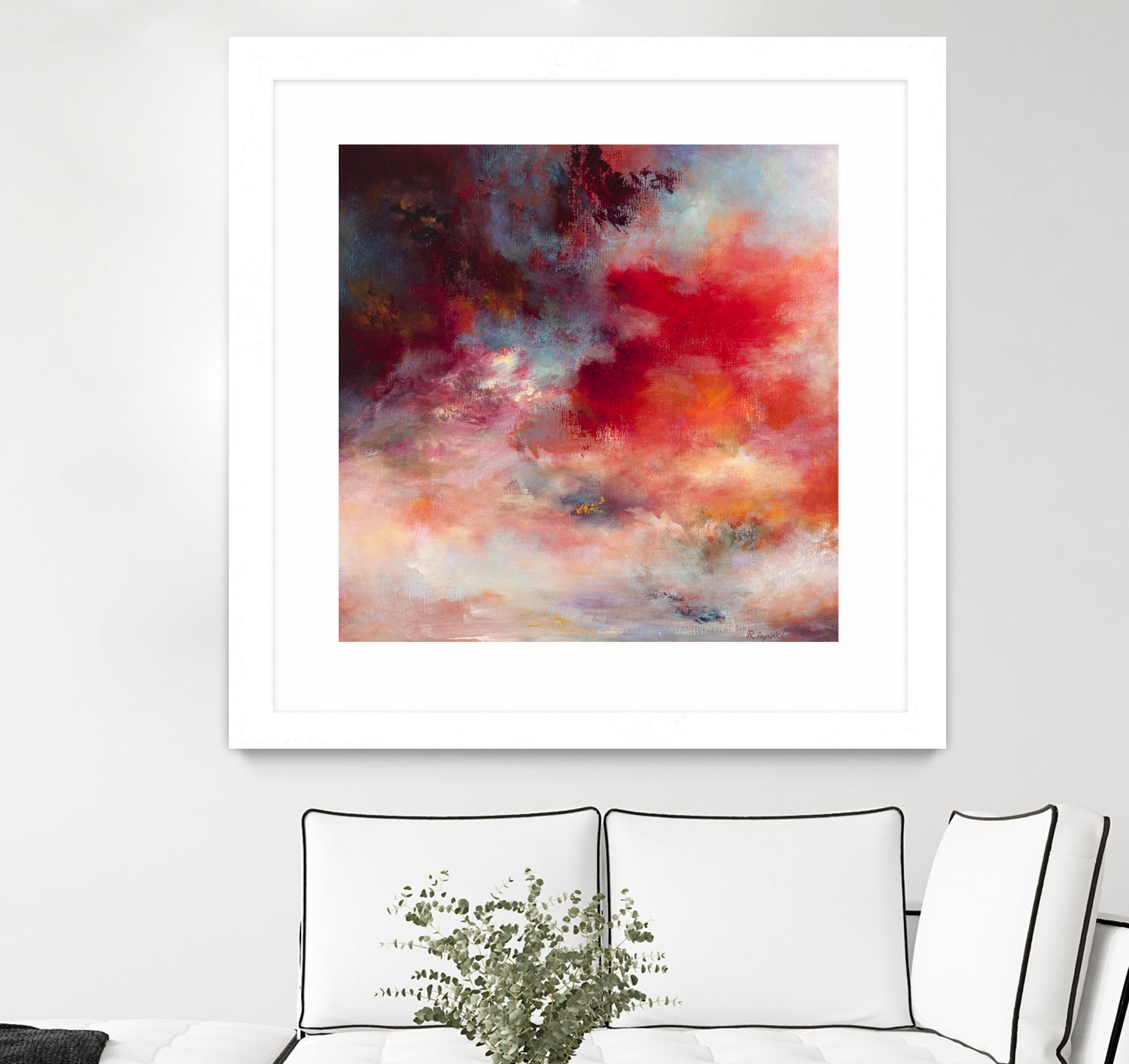 Sunset(# 7003) by Rikka Ayasaki on GIANT ART - red digital painting