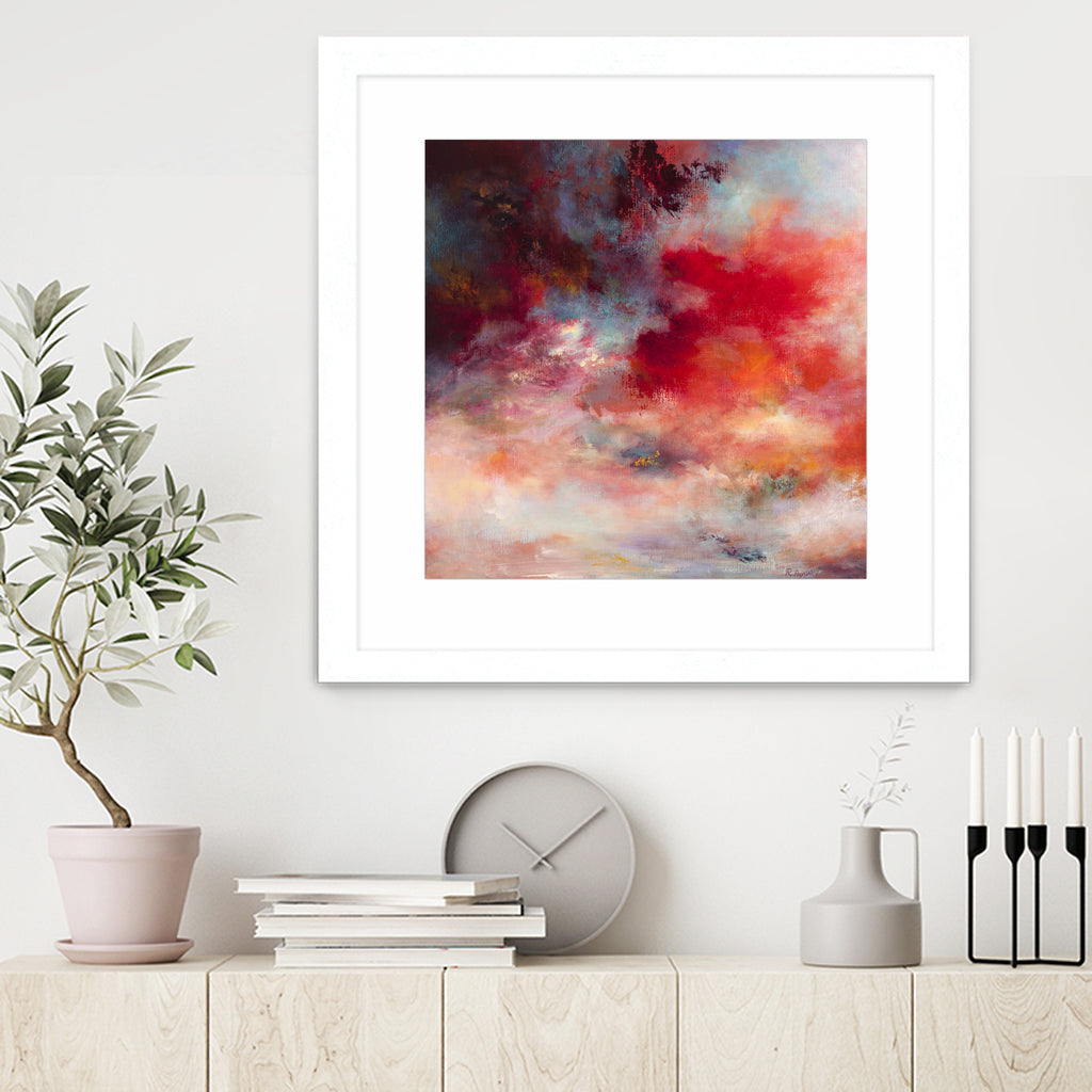 Sunset(# 7003) by Rikka Ayasaki on GIANT ART - red digital painting