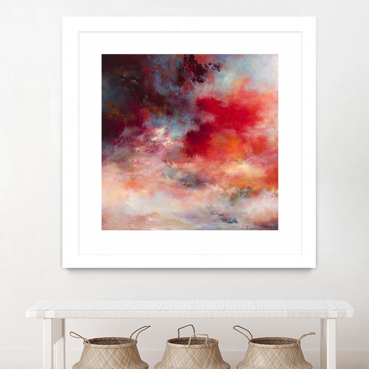 Sunset(# 7003) by Rikka Ayasaki on GIANT ART - red digital painting