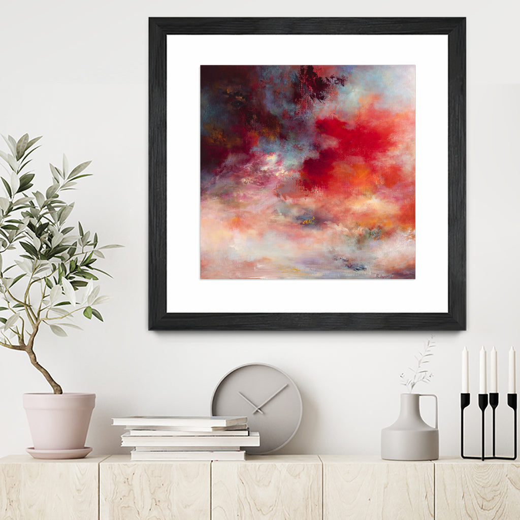 Sunset(# 7003) by Rikka Ayasaki on GIANT ART - red digital painting