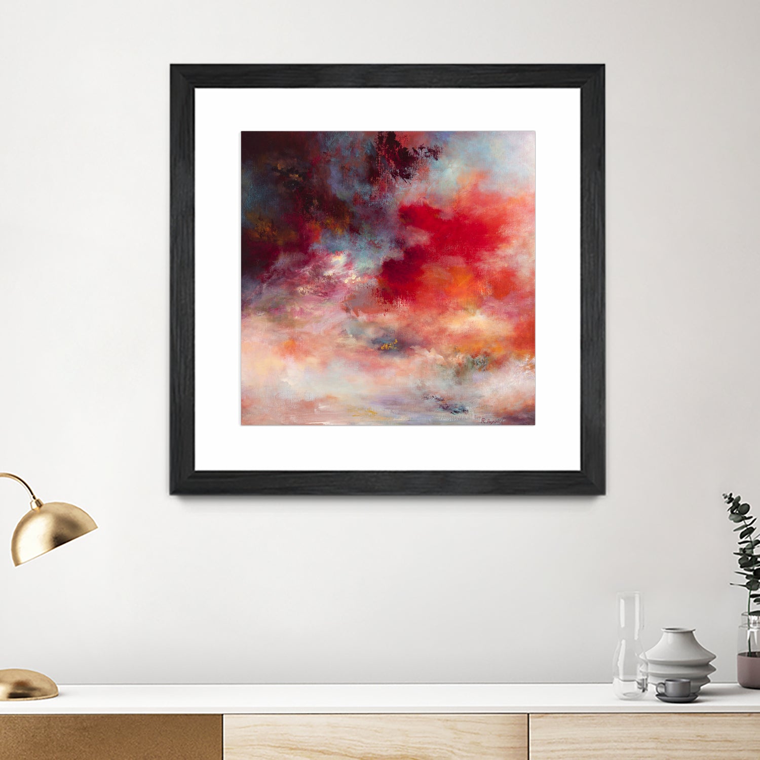 Sunset(# 7003) by Rikka Ayasaki on GIANT ART - red digital painting