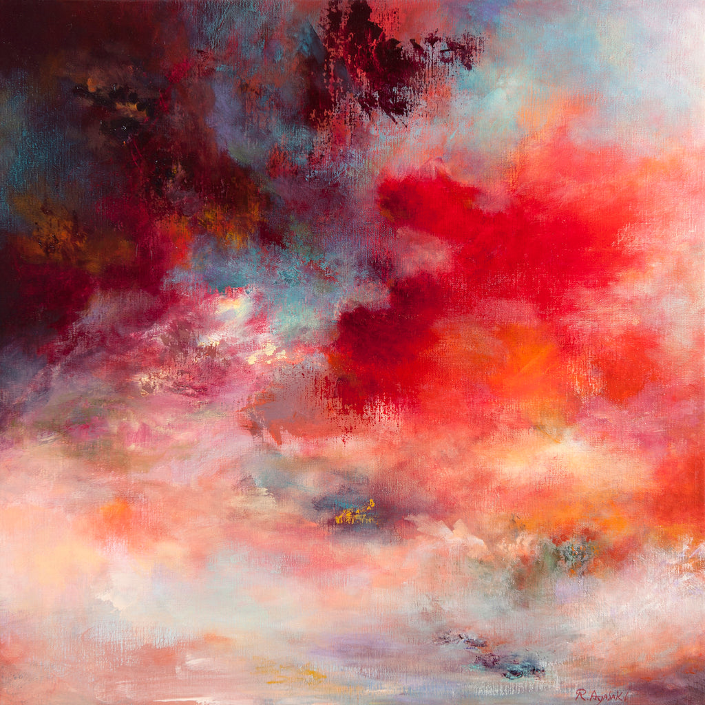 Sunset(# 7003) by Rikka Ayasaki on GIANT ART - red digital painting