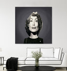 Joan Crawford by Rob Snow on GIANT ART - gray digital painting