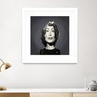 Joan Crawford by Rob Snow on GIANT ART - gray digital painting