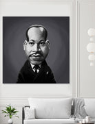 Martin Luther King by Rob Snow on GIANT ART - gray digital painting