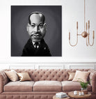 Martin Luther King by Rob Snow on GIANT ART - gray digital painting