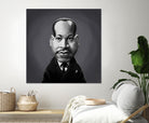 Martin Luther King by Rob Snow on GIANT ART - gray digital painting