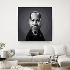 Martin Luther King by Rob Snow on GIANT ART - gray digital painting