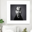 Martin Luther King by Rob Snow on GIANT ART - gray digital painting