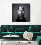 Martin Luther King by Rob Snow on GIANT ART - gray digital painting