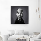 Martin Luther King by Rob Snow on GIANT ART - gray digital painting