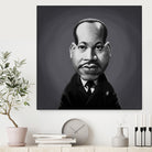 Martin Luther King by Rob Snow on GIANT ART - gray digital painting