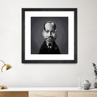 Martin Luther King by Rob Snow on GIANT ART - gray digital painting