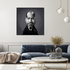 Martin Luther King by Rob Snow on GIANT ART - gray digital painting