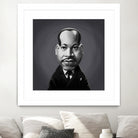 Martin Luther King by Rob Snow on GIANT ART - gray digital painting