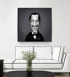 Sammy Davis Jnr by Rob Snow on GIANT ART - gray digital painting