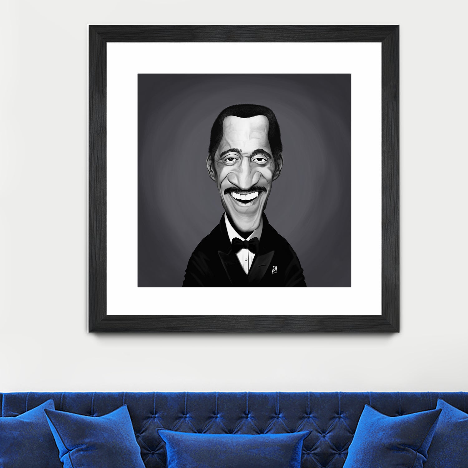 Sammy Davis Jnr by Rob Snow on GIANT ART - gray digital painting