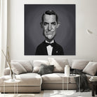 Cary Grant by Rob Snow on GIANT ART - gray digital painting