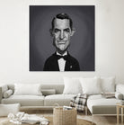 Cary Grant by Rob Snow on GIANT ART - gray digital painting