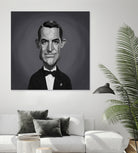 Cary Grant by Rob Snow on GIANT ART - gray digital painting