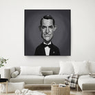 Cary Grant by Rob Snow on GIANT ART - gray digital painting