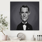 Cary Grant by Rob Snow on GIANT ART - gray digital painting