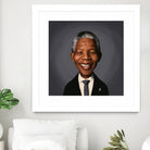 Nelson Mandela by Rob Snow on GIANT ART - black digital painting