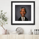 Nelson Mandela by Rob Snow on GIANT ART - black digital painting