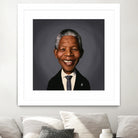 Nelson Mandela by Rob Snow on GIANT ART - black digital painting