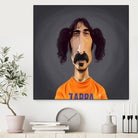 Frank Zappa by Rob Snow on GIANT ART - orange digital painting