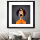 Frank Zappa by Rob Snow on GIANT ART - orange digital painting