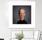 Bill Murray by Rob Snow on GIANT ART - black digital painting