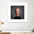 Bill Murray by Rob Snow on GIANT ART - black digital painting