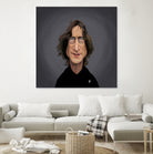 John Lennon by Rob Snow on GIANT ART - black digital painting