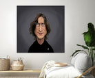 John Lennon by Rob Snow on GIANT ART - black digital painting