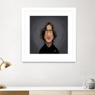 John Lennon by Rob Snow on GIANT ART - black digital painting