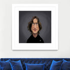 John Lennon by Rob Snow on GIANT ART - black digital painting