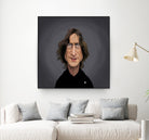 John Lennon by Rob Snow on GIANT ART - black digital painting