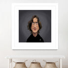 John Lennon by Rob Snow on GIANT ART - black digital painting