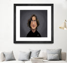 John Lennon by Rob Snow on GIANT ART - black digital painting