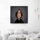 John Lennon by Rob Snow on GIANT ART - black digital painting