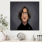 John Lennon by Rob Snow on GIANT ART - black digital painting