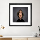 John Lennon by Rob Snow on GIANT ART - black digital painting