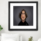 John Lennon by Rob Snow on GIANT ART - black digital painting