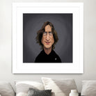 John Lennon by Rob Snow on GIANT ART - black digital painting