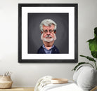 George Lucas by Rob Snow on GIANT ART - blue digital painting