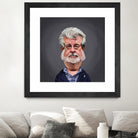 George Lucas by Rob Snow on GIANT ART - blue digital painting